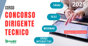 Corso concorso dirigente tecnico 2025